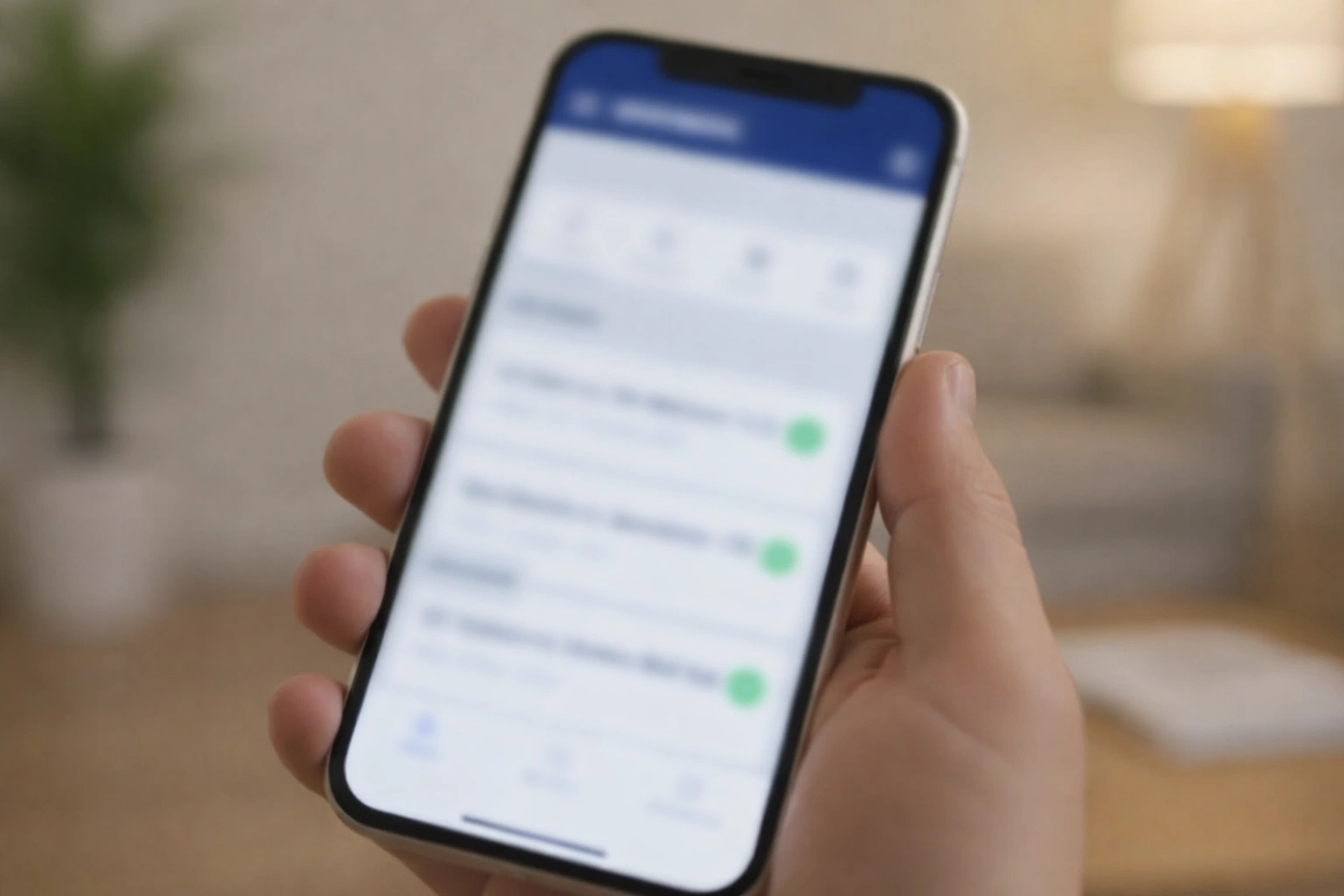 Clean sportsbook app interface displayed on a smartphone screen